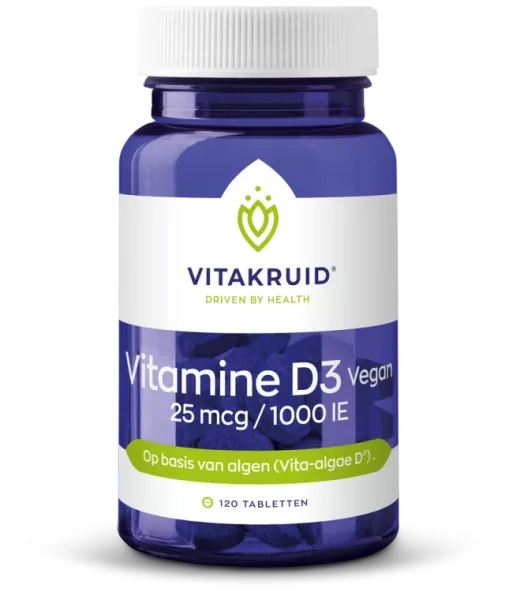 Vitakruid Vitamine D3 Vegan - 25 mcg / 1000 IE