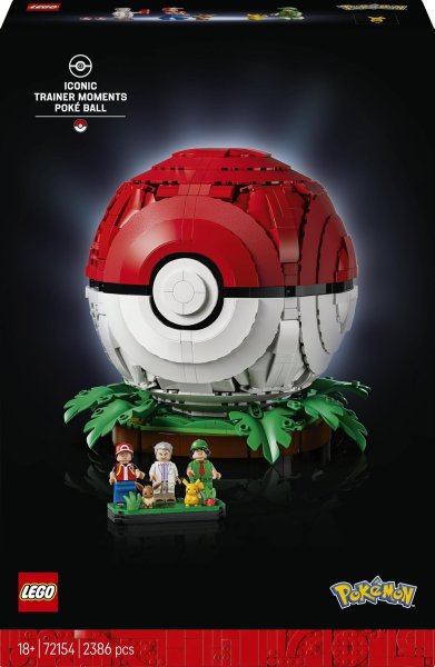 LEGO Iconic Trainer Moments Poké Ball