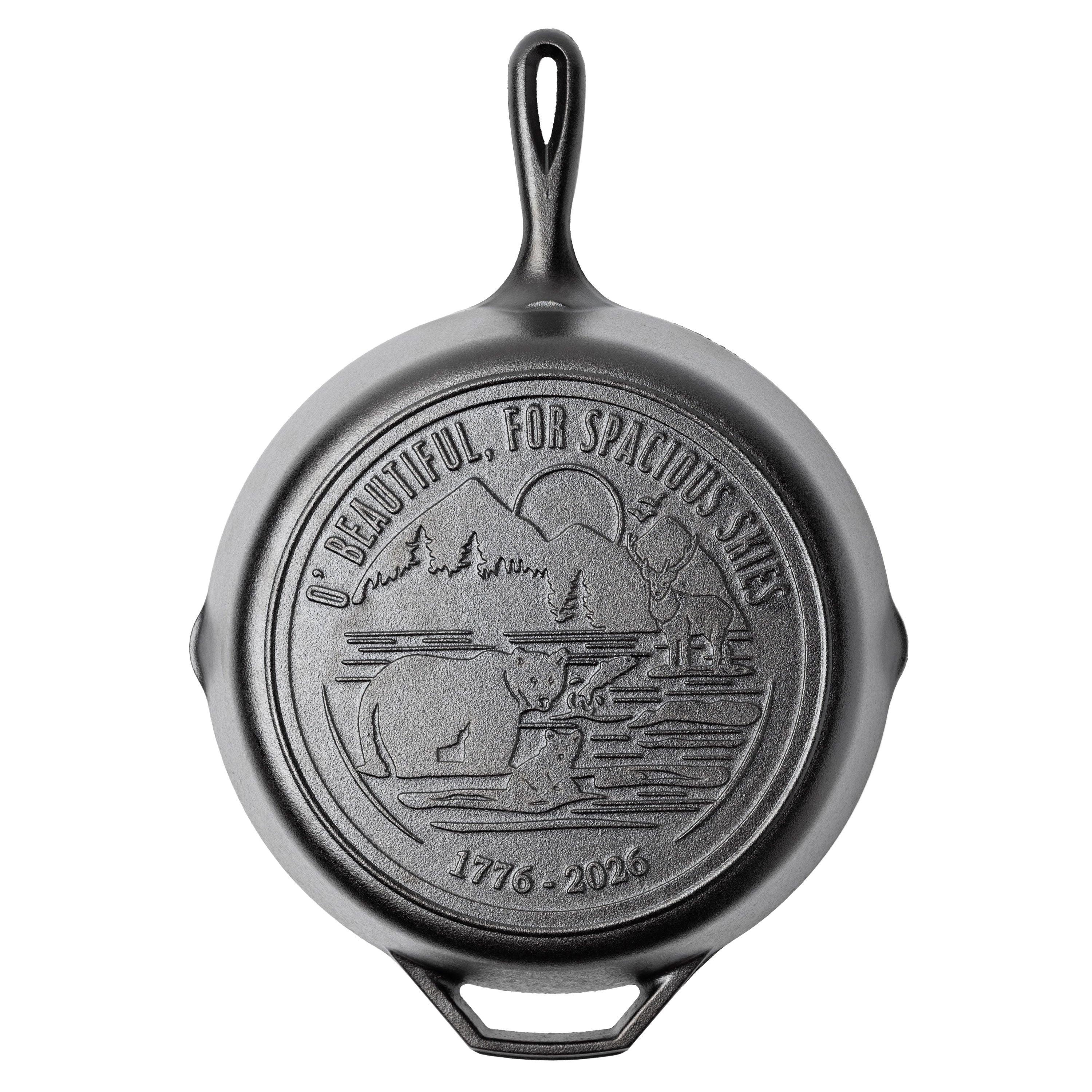 Lodge Spacious Skies USA Cast Iron Skillet - 12 Inch