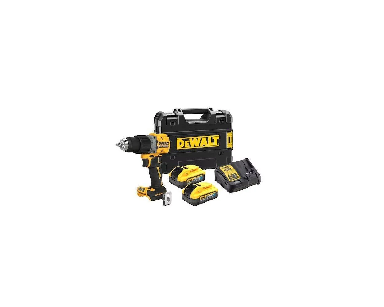 DEWALT DCD805H2T-GB 18V XR G3 2 x 5.0Ah Powerstack Compact Combi Drill