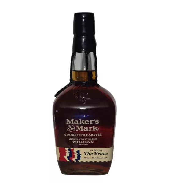Makers Mark Bourbon Cask Strength "made For The Brave" Kentucky 750ml