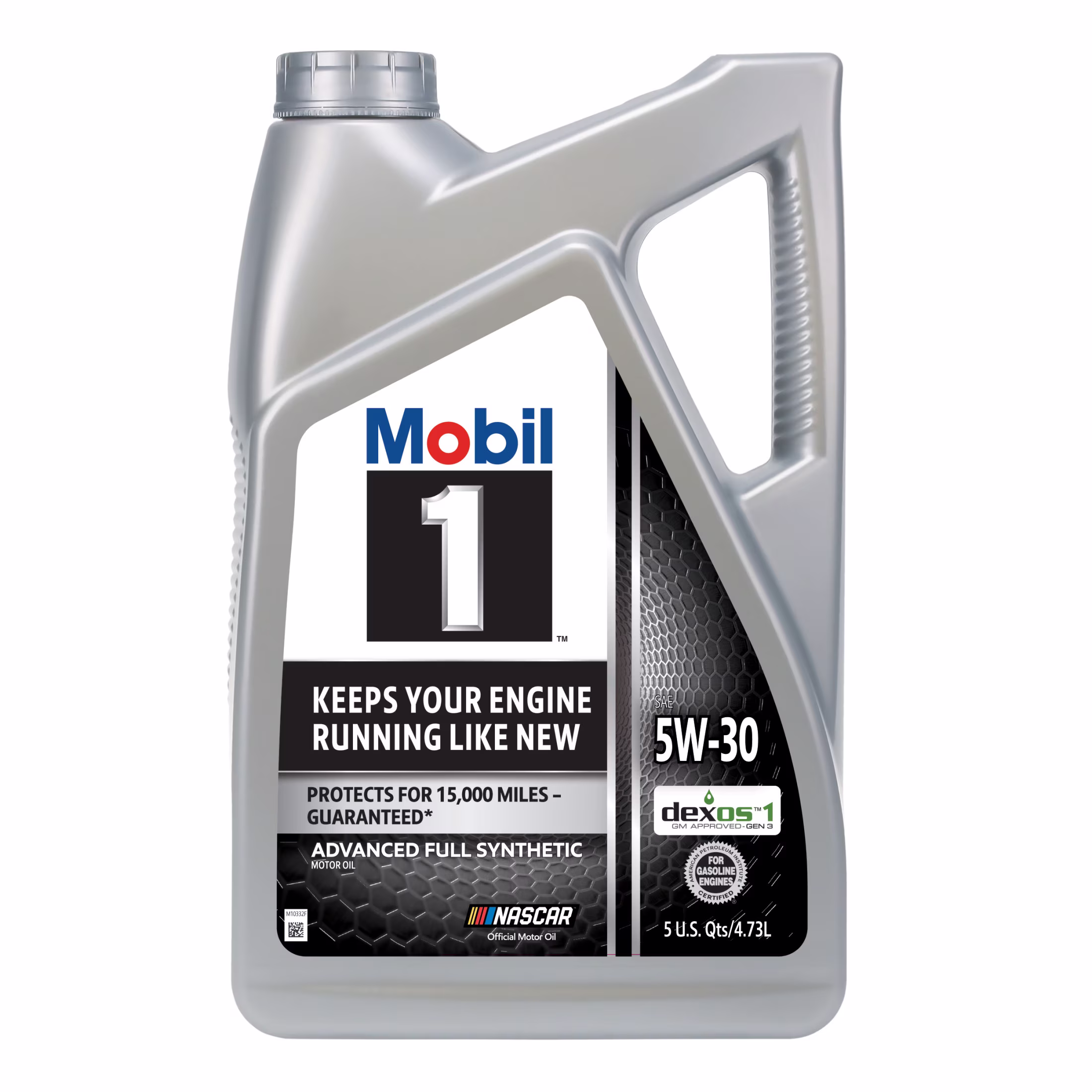 Mobil 1 Advanced Full Synthetic Motor Oil 5W-30, 5 Quart