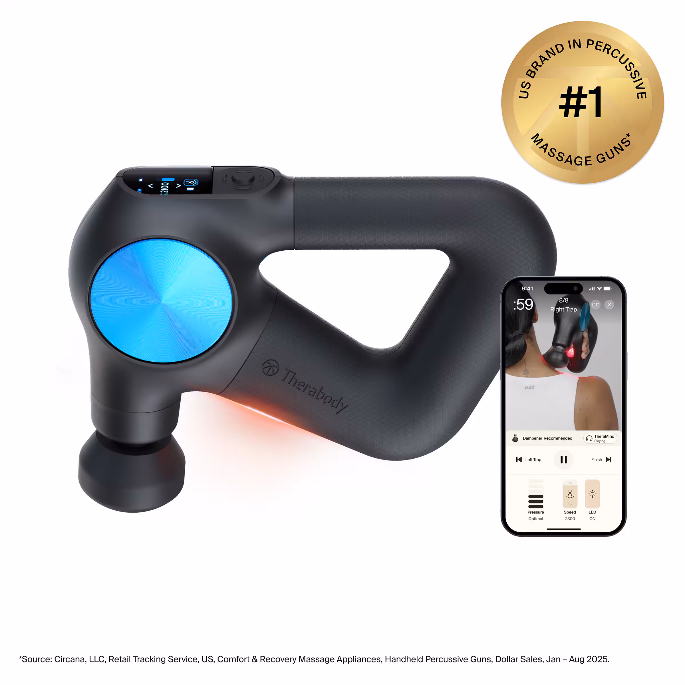 Therabody Theragun Pro Plus Multi-Therapy Massage Gun
