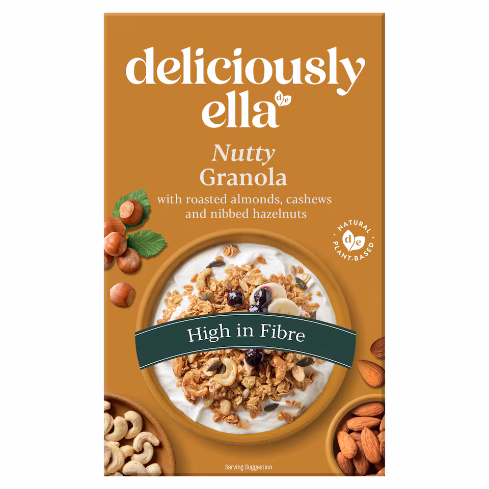 Deliciously Ella Gluten Free & Vegan Nutty Granola 380g