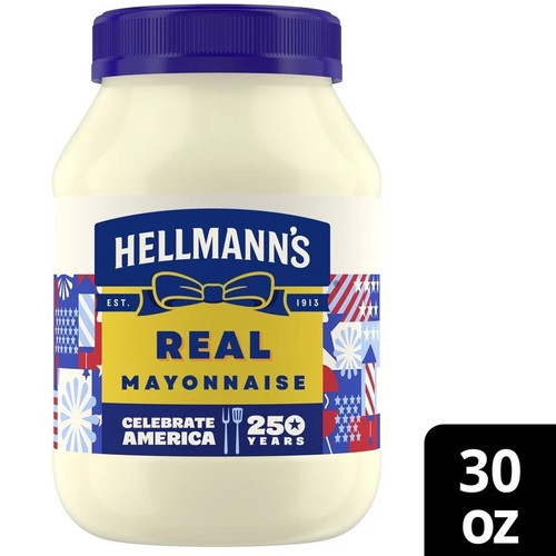 Hellmann's Mayonnaise Real - 30 fl oz