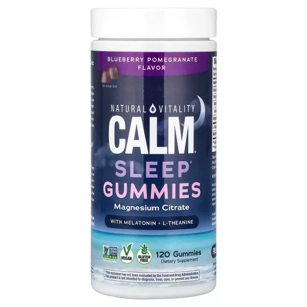 MaxCalm Sleep Gummies - Blueberry Pomegranate