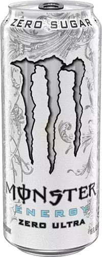 Monster Energy Zero Ultra, Sugar Free Energy Drink, 16 Ounce