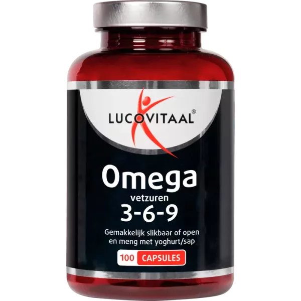 Lucovitaal Omega 3-6-9 vetzuren 100 capsules