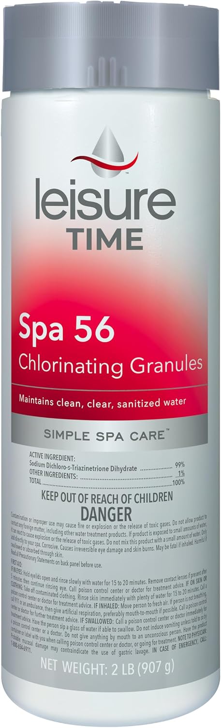Spa 56 Granule Chlorinating Chemicals 2 lb