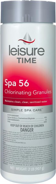 Spa 56 Granule Chlorinating Chemicals 2 lb
