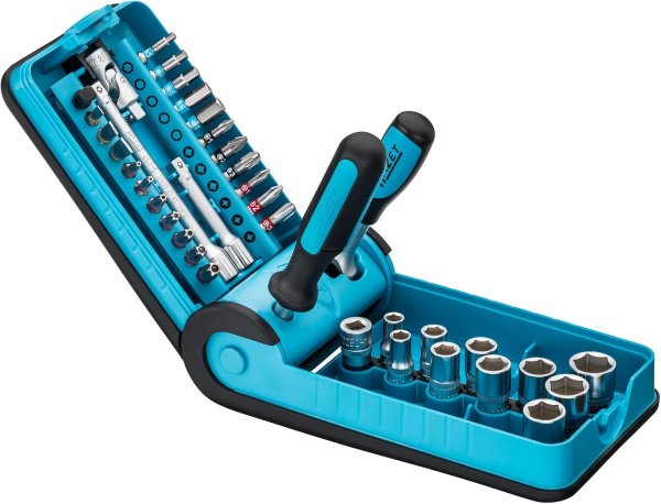 Dopsleutelset 1/4" 856-1 38-delig HAZET