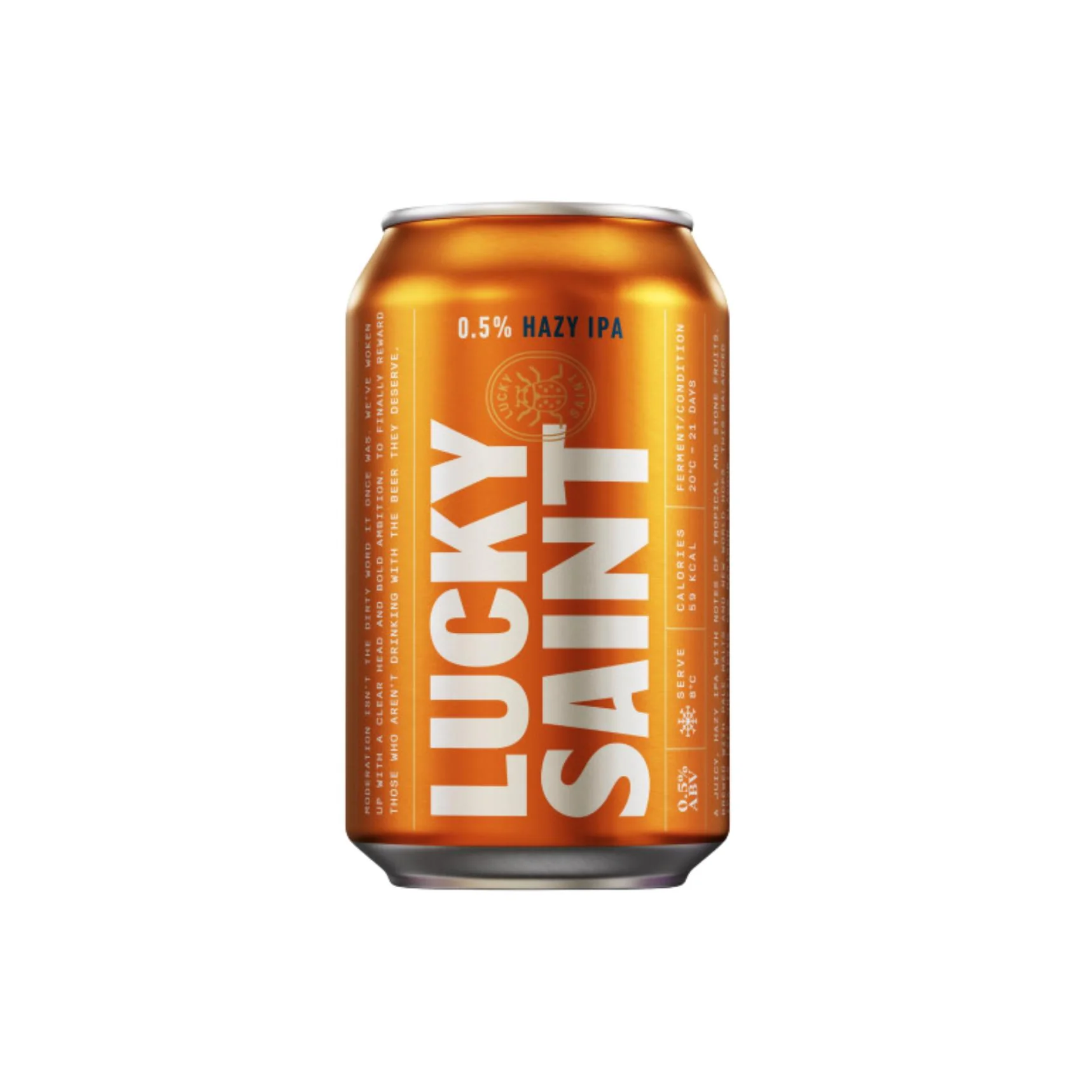 Lucky Saint Hazy Low & No IPA 24x 330ml Cans