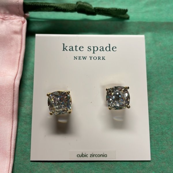 Kate Spade Earrings Mini Small Square Studs