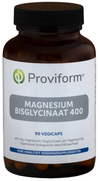 Proviform Magnesium bisglycinaat 400 90.00 Vegetarische capsules