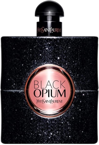 YSL Black Opium Eau De Parfum, Ambery Floral Fragrance For Her With Coffee And Vanilla 30ml