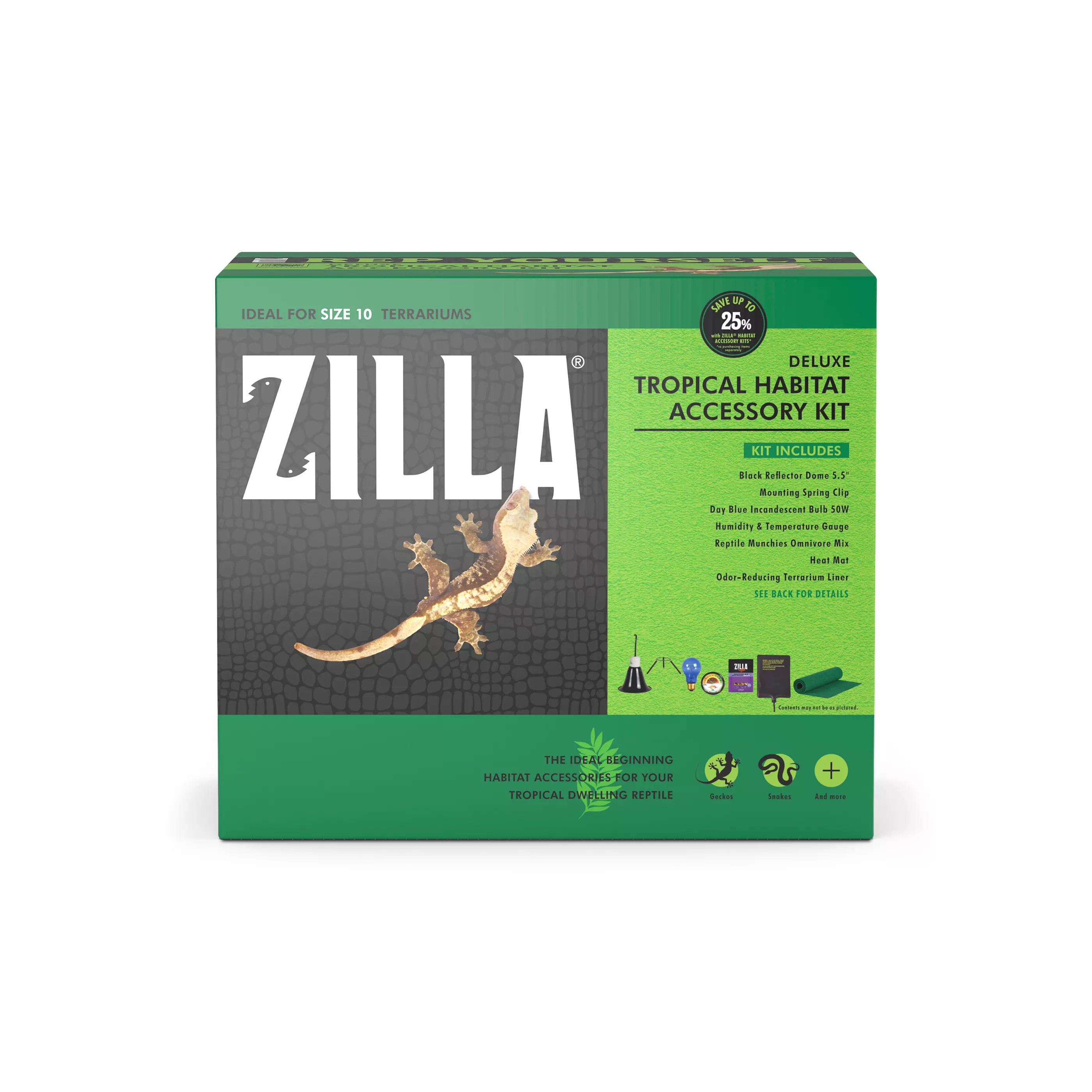 Zilla Tropical Habitat Accessory Kit