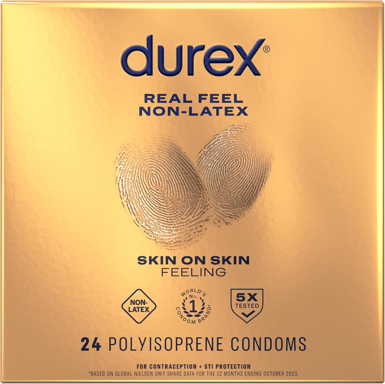 Durex Real Feel Condoms - 24ct