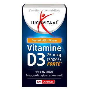 Lucovitaal Vitamin D3 75mcg - 120 capsules