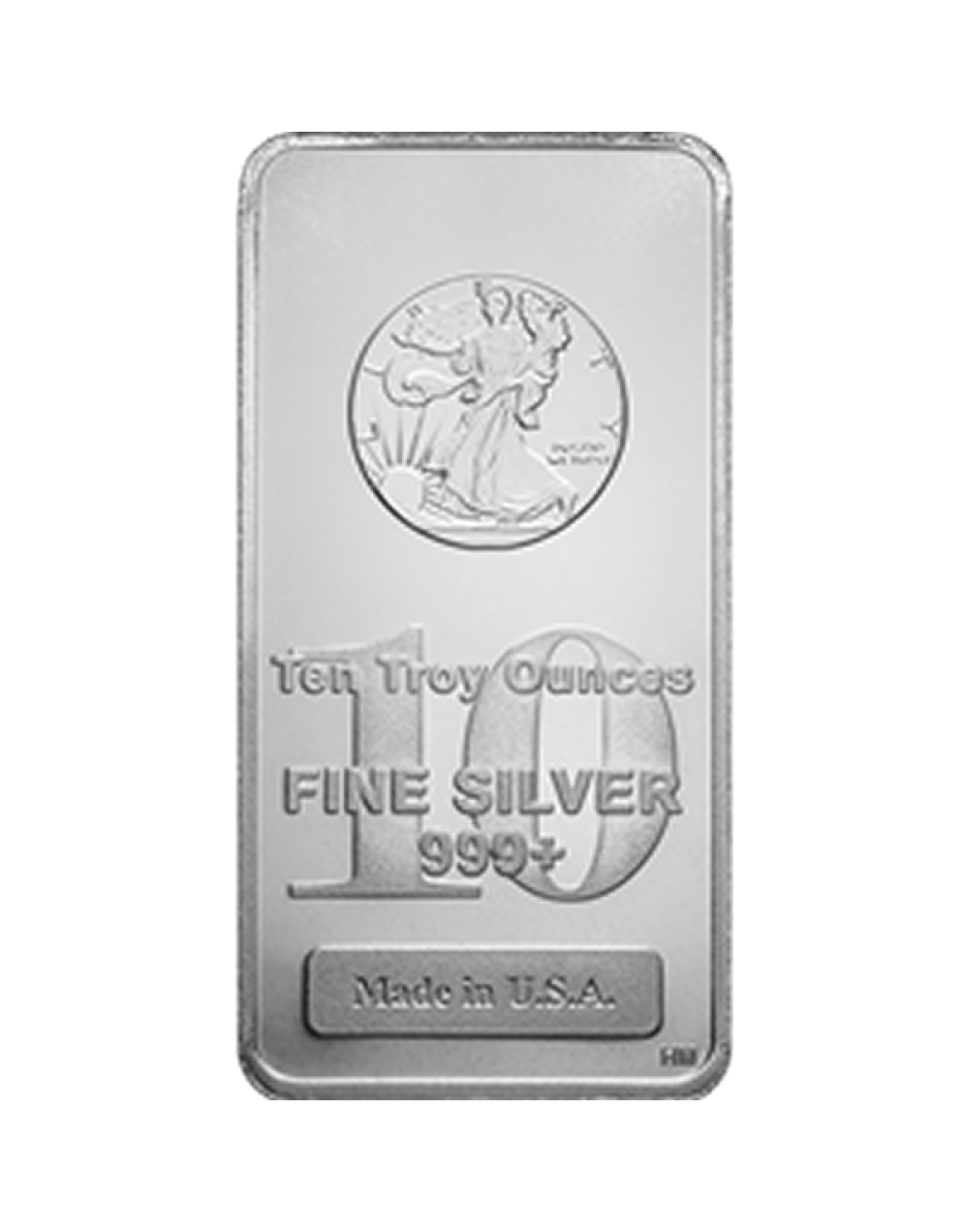 10oz Generic Silver Bar