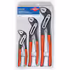 3 Piece Knipex Alligator Plastic Grip Water Pump Plier Set Dipped Handle