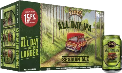 FOUNDERS ALL DAY IPA 15PK CAN