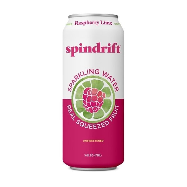Raspberry Lime Sparkling Water