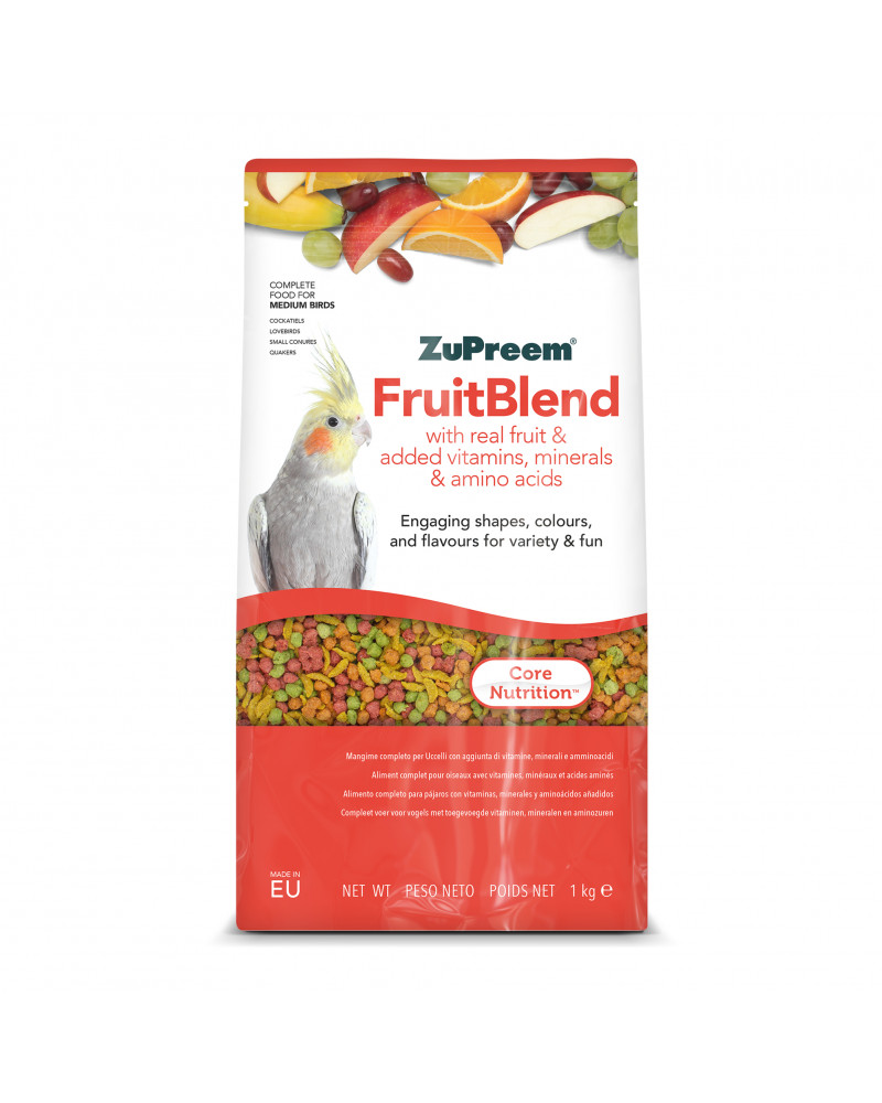 ZuPreem Fruitblend Medium Birds - Vogelvoer - 1 kg