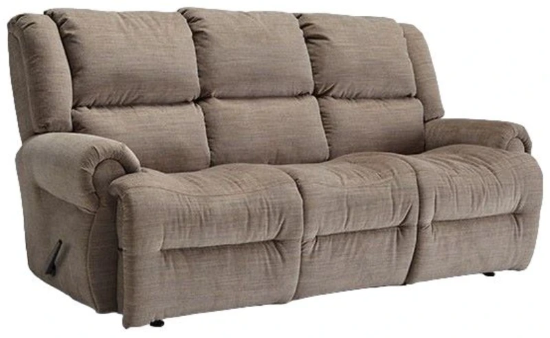 Genet Double Reclining Sofa w/ Dropdown Table (+100 fabrics) 85"