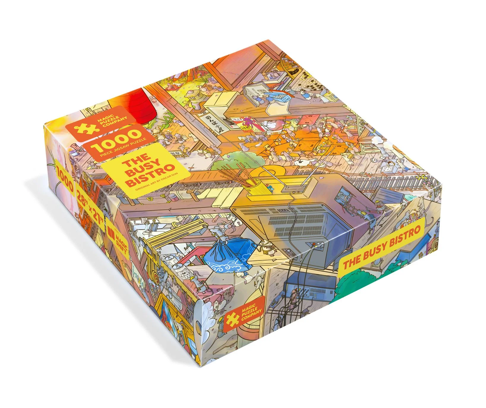 The Busy Bistro - 1,000-Piece Magic Jigsaw Puzzle