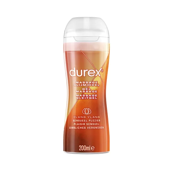 Durex - glijmiddel en massageolie - ylang ylang - 200ml