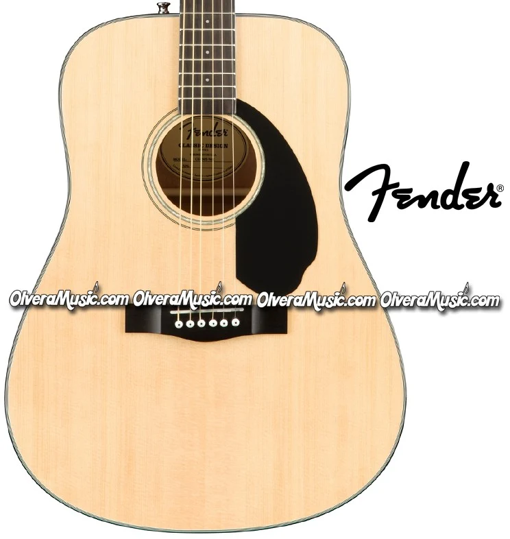Fender CD-60S Dreadnought Acoustic Guitar Natural