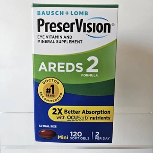 PreserVision AREDS 2 Formula Eye Vitamin & Mineral Supplement Softgels, 120.0 ea