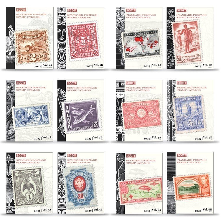 Scott 2027 Postage Stamp Catalog Set