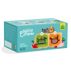 Edgard&Cooper Mighty Multipack Adult - Natvoer - 4x300 g