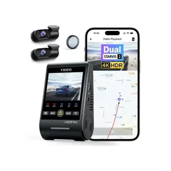 Viofo A229 Pro 4K 3 Channel Dash Cam
