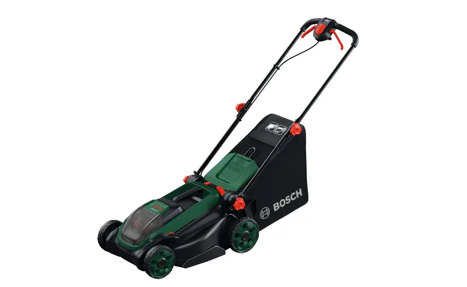 Bosch 18V battery lawn mower 18V2-38 incl. 2x 4.0Ah battery + charger