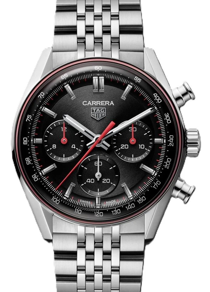 TAG Heuer Carrera Chronograph 41mm Mens Watch Black