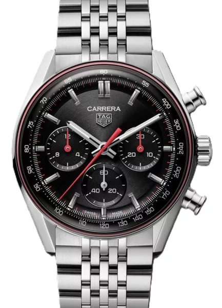 TAG Heuer Carrera Chronograph 41mm Mens Watch Black