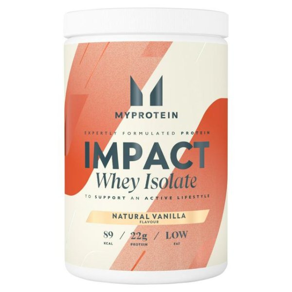 Myprotein Impact Whey Isolate Natural Vanilla 480g