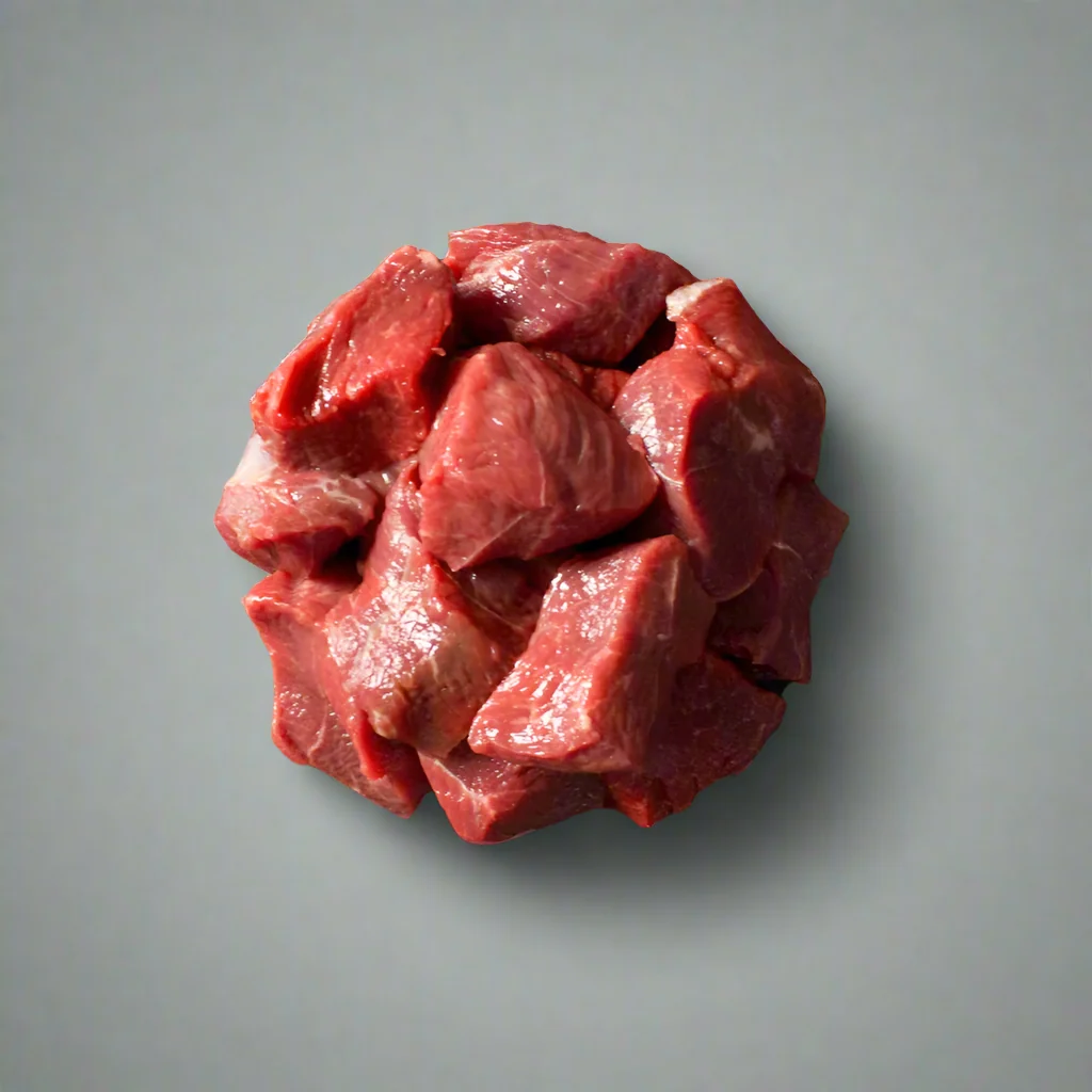 Mutton Leg Diced (With Bone)