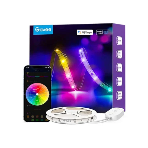 Govee RGBIC LED Strip Light 5 Meter | Segmented Colors & Wi-Fi