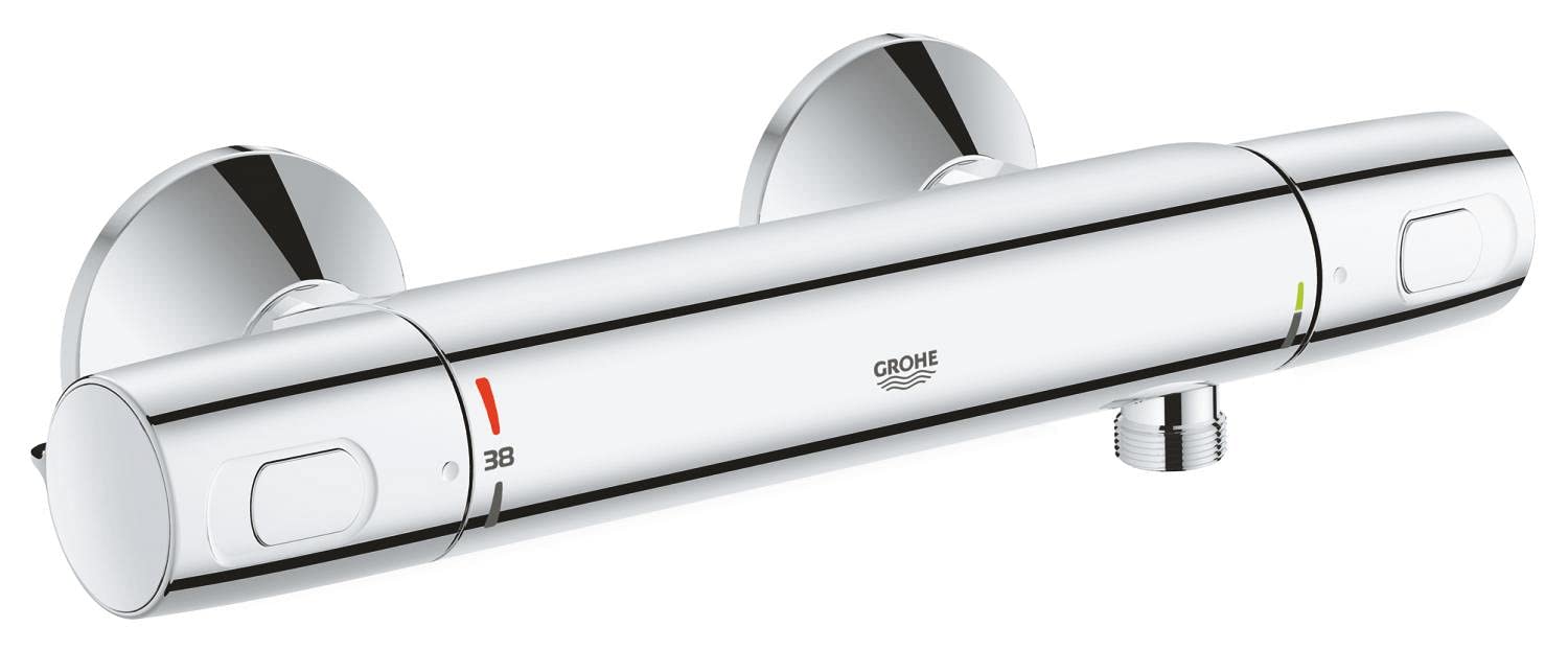 GROHE thermostatic shower mixer Precision Trend chrome