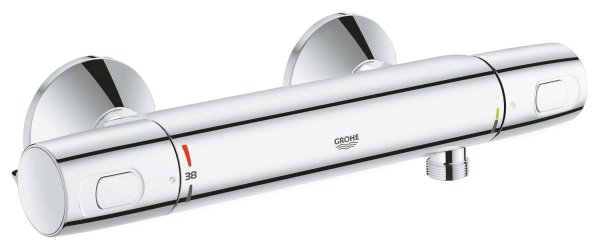 GROHE thermostatic shower mixer Precision Trend chrome