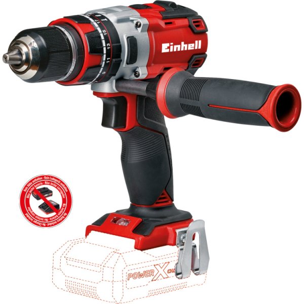 Einhell TE-CD 18 Li-i BL SOLO Accu Klopboor-/Schroefmachine Power-X-Change Koolborstelloos 18 V / Li-Ion Max. koppel: 60 N
