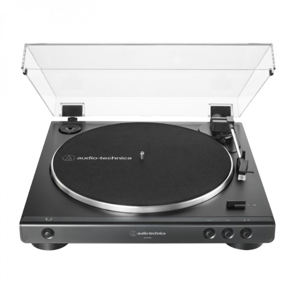 Audio Technica AT-LP60XBK Automatic Belt Drive Turntable, Black