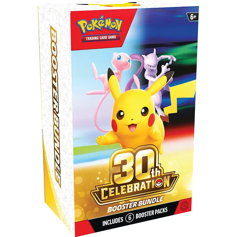 🍀Pokémon TCG: 30th Celebration Booster Bundle 🎁(6 packs)