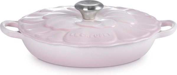 Le Creuset - Signature Campagnard Braadpan Bloesem 26 cm Shell Pink