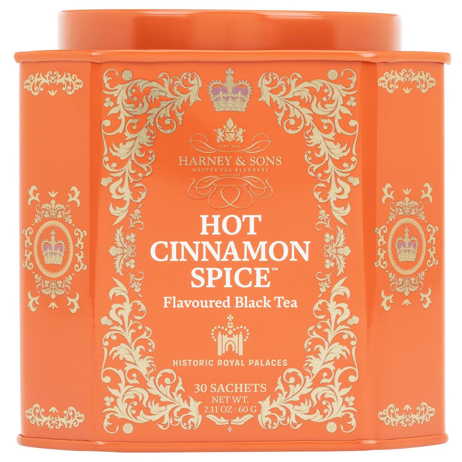 Hot Cinnamon Spice, HRP Tin of 30 Sachets