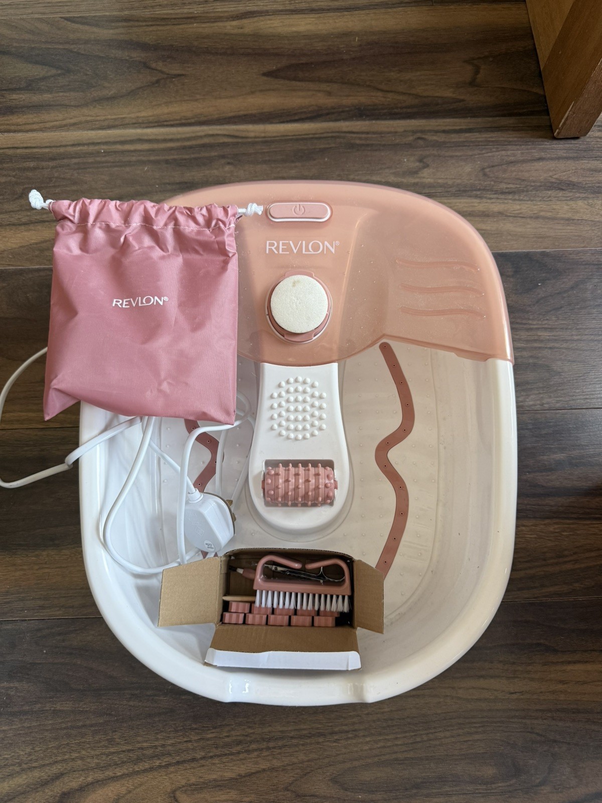 REVLON Pediprep Foot Spa - White & Pink