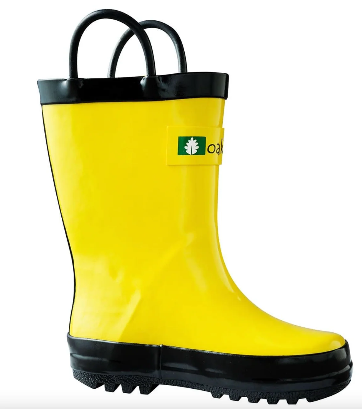 Forest Animals Loop Handle Rubber Rain Boots